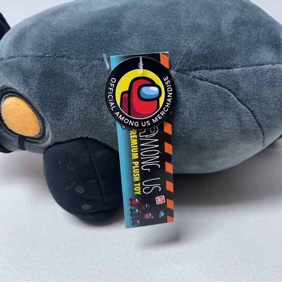 Among Us Dark Gray Crewmate Plush 12” - Picture 4 of 4